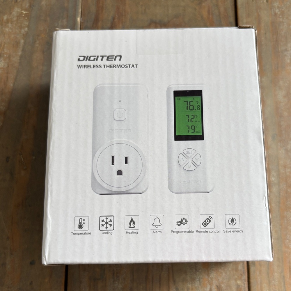 NIB Digiten wireless thermostat